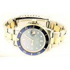 Rolex Submariner Stainless Steel and 18K Yellow Gold with Blue Dial 40mm Watch